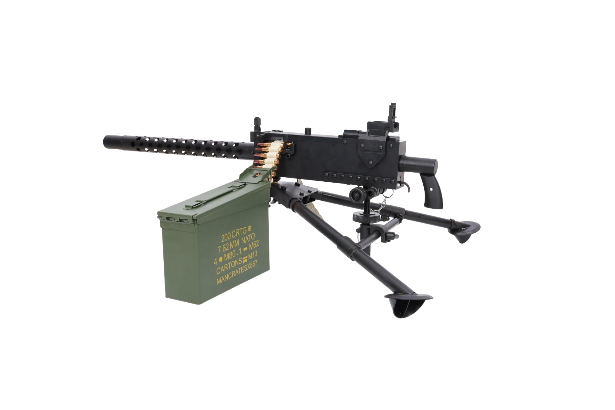 A&K M1919A4 machine gun with M122 tripod