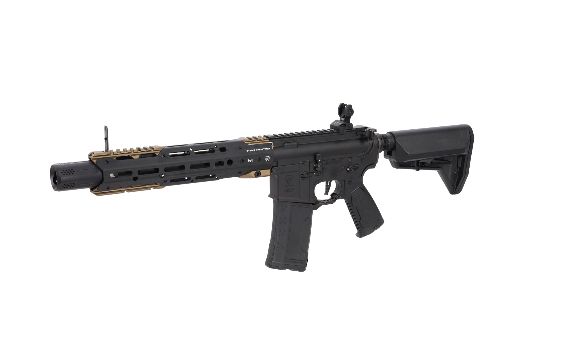King Arms x Strike Industries Sentinel GRIDLOK® 11" Aster SE ETU Flat Dark Earth airsoft Carbine-7