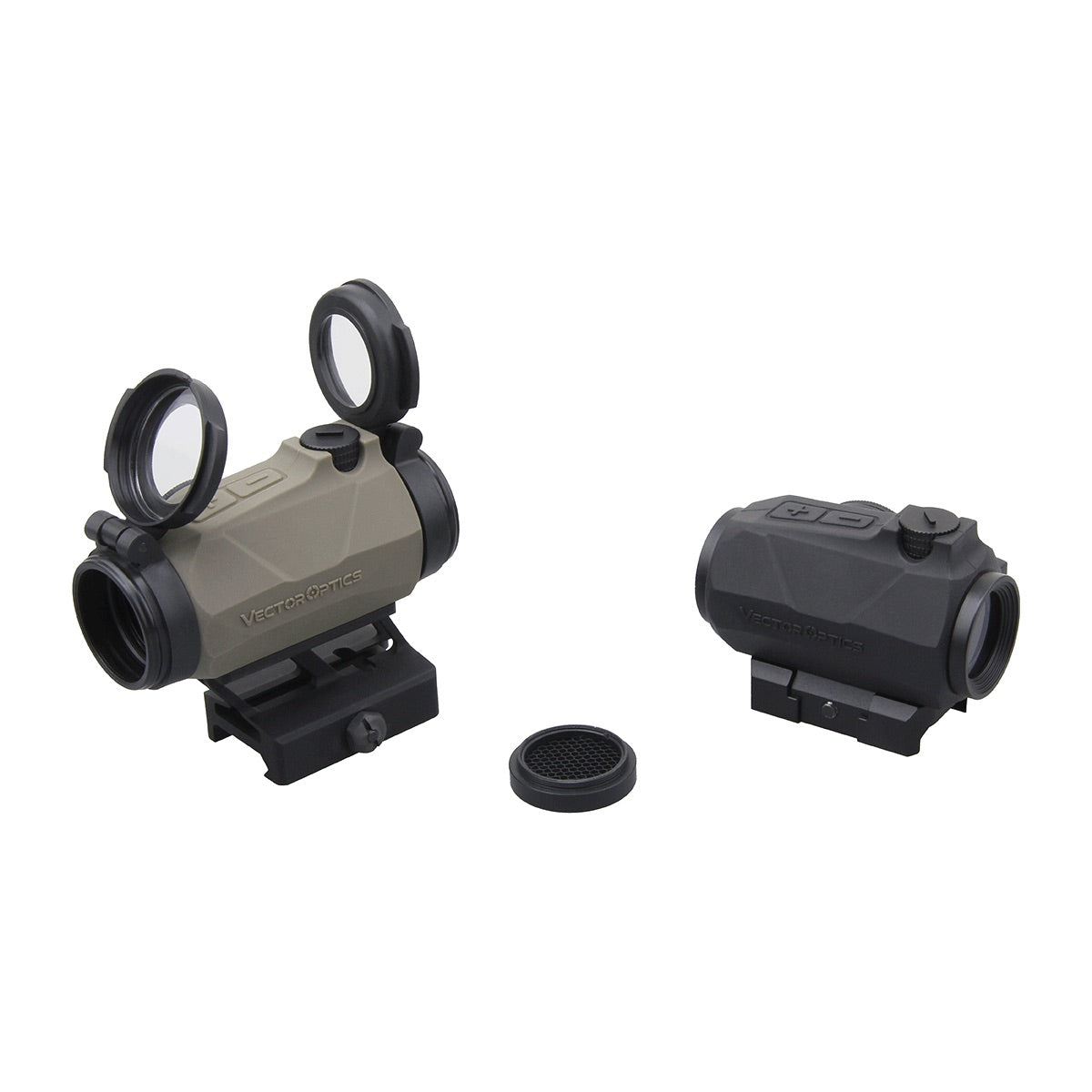 VO MAVERICK-IV Red Dot Sight, S-SOP, QD Mount - Tan
