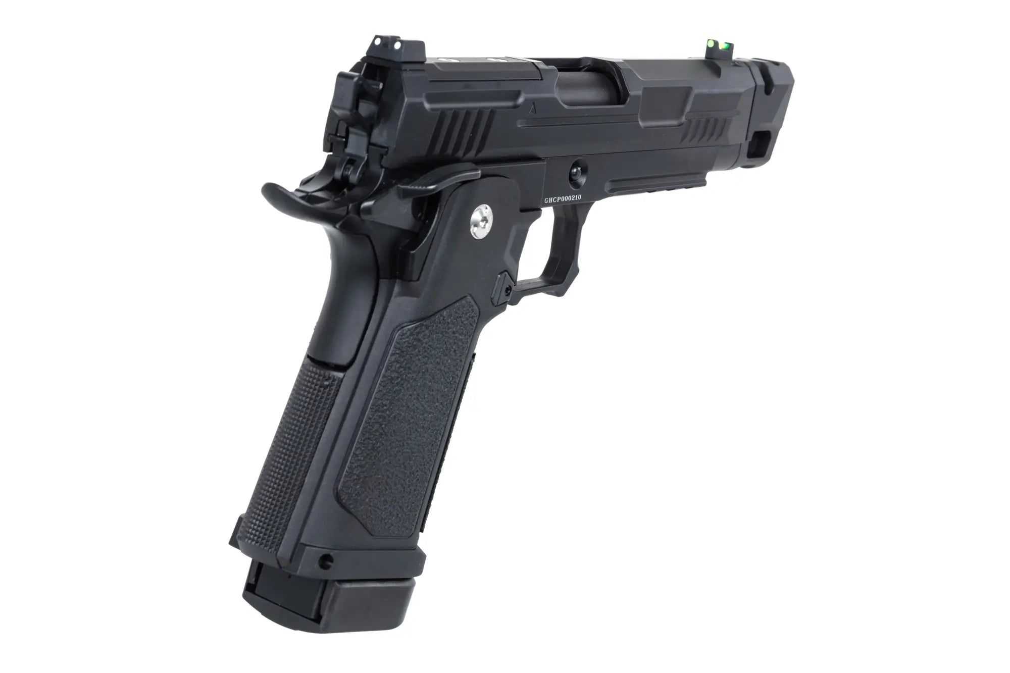 Arcturus Vanguard 4.3" Hi-Capa GBB Optics Ready airsoft pistol with compensator Black-3