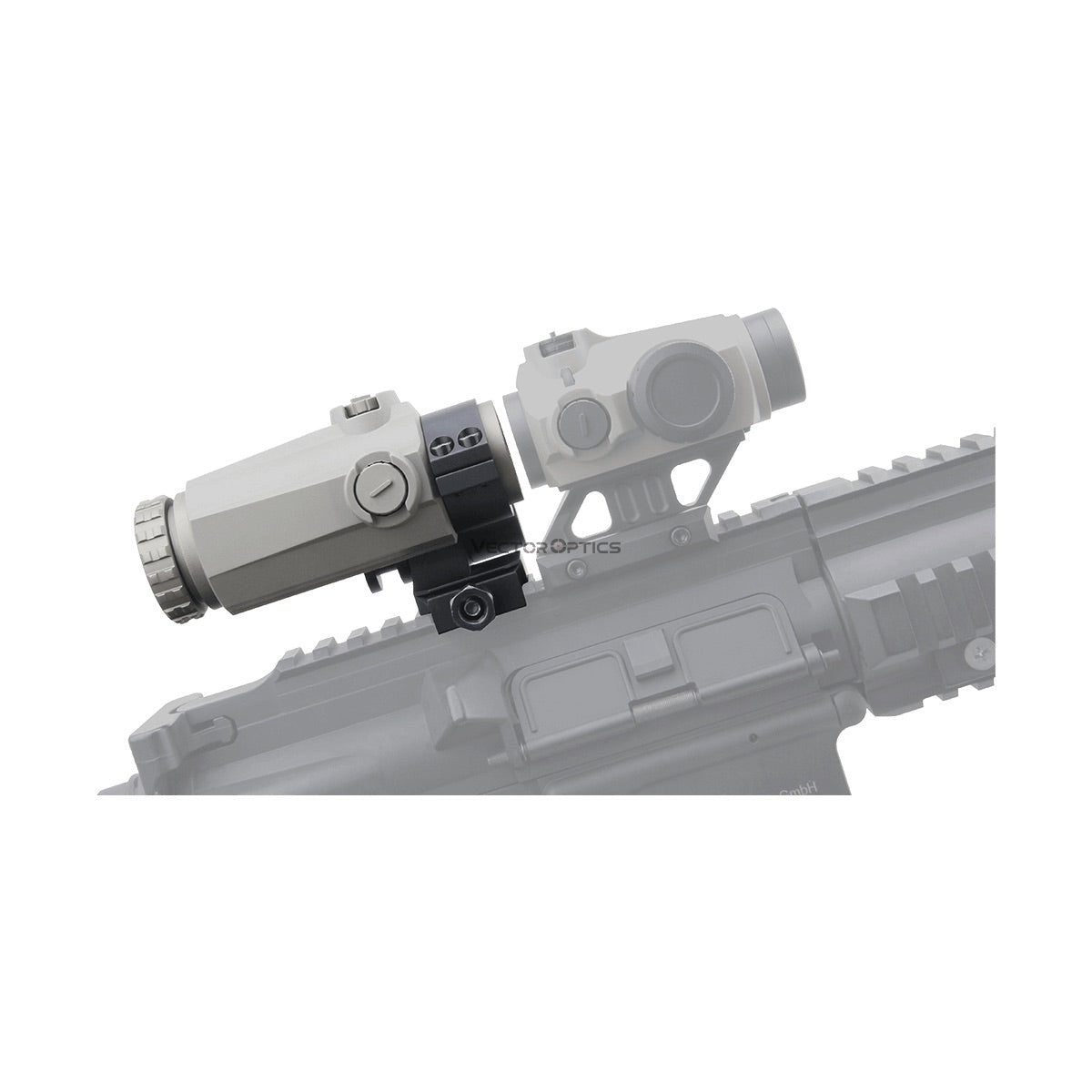 VO MAVERICK-III 3x22 Magnifier Scope - Black