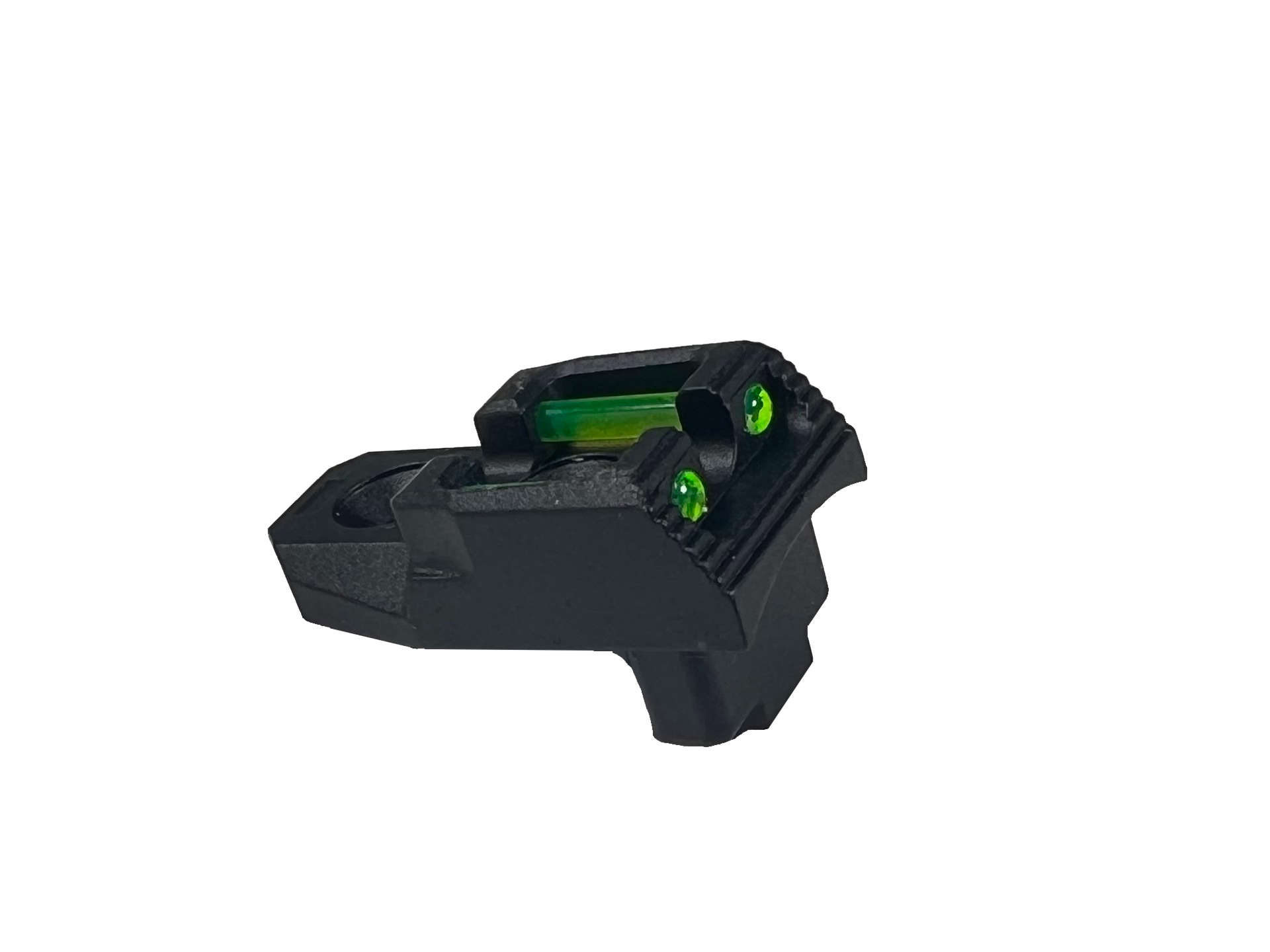 AA MIM Fiber-Optic Metal Rear Sight for AAP-01 - Black