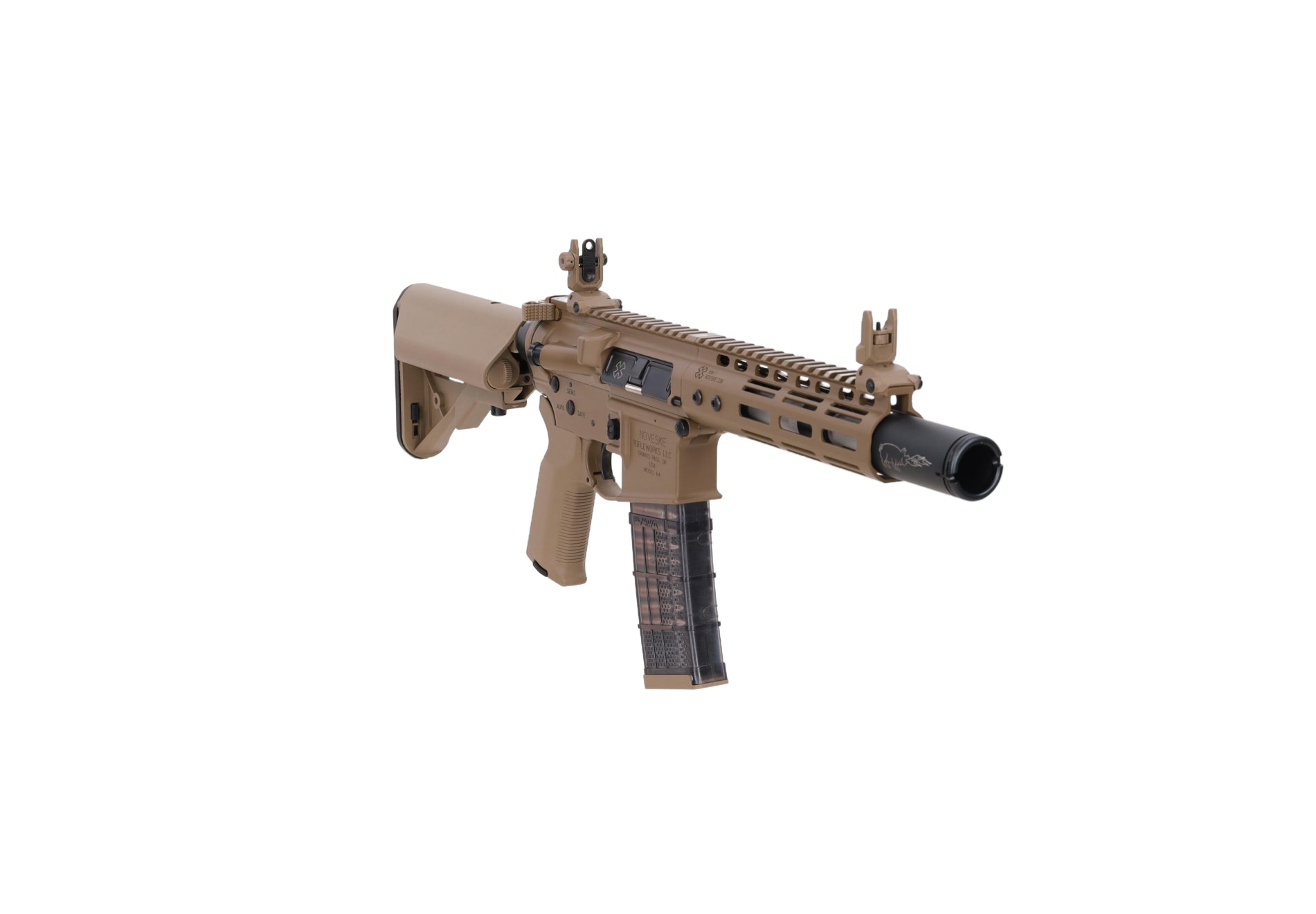 Noveske x EMG N4 PDW CGS GBBR 7.5" Assault Rifle - Tan-8