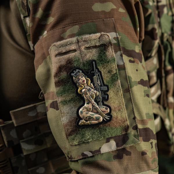 M-Tac Patch Tactical Girl #5 PVC Hooligan