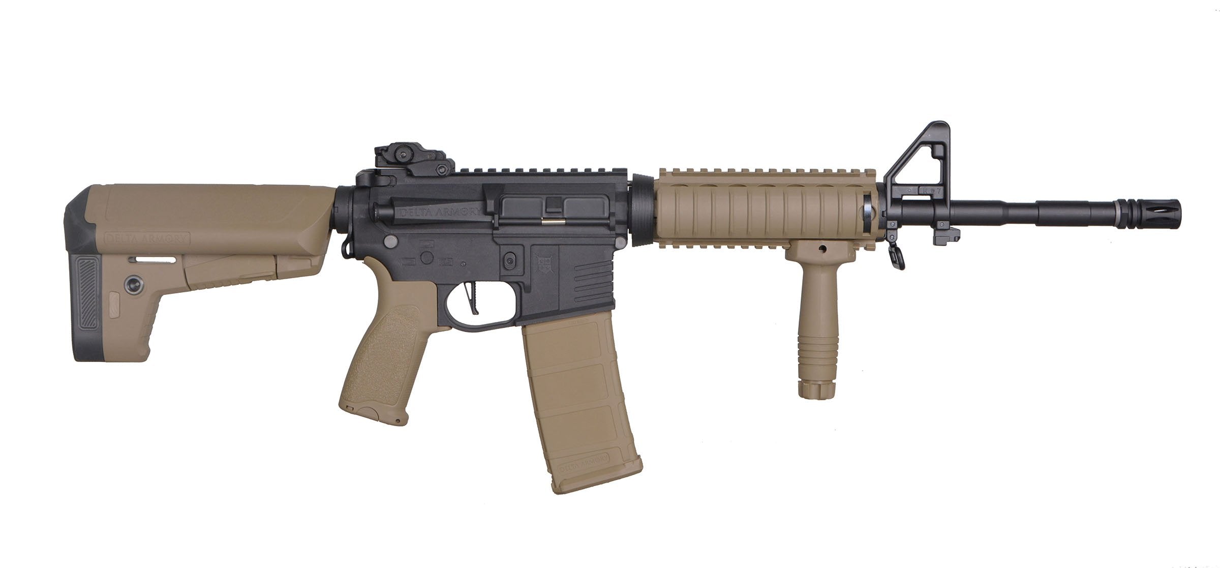 Delta Armory M4 RIS BRAVO - Black/Tan