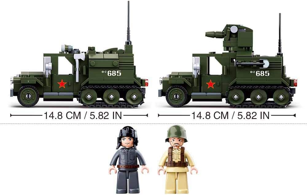 WWII Soviet Half Track 2in1