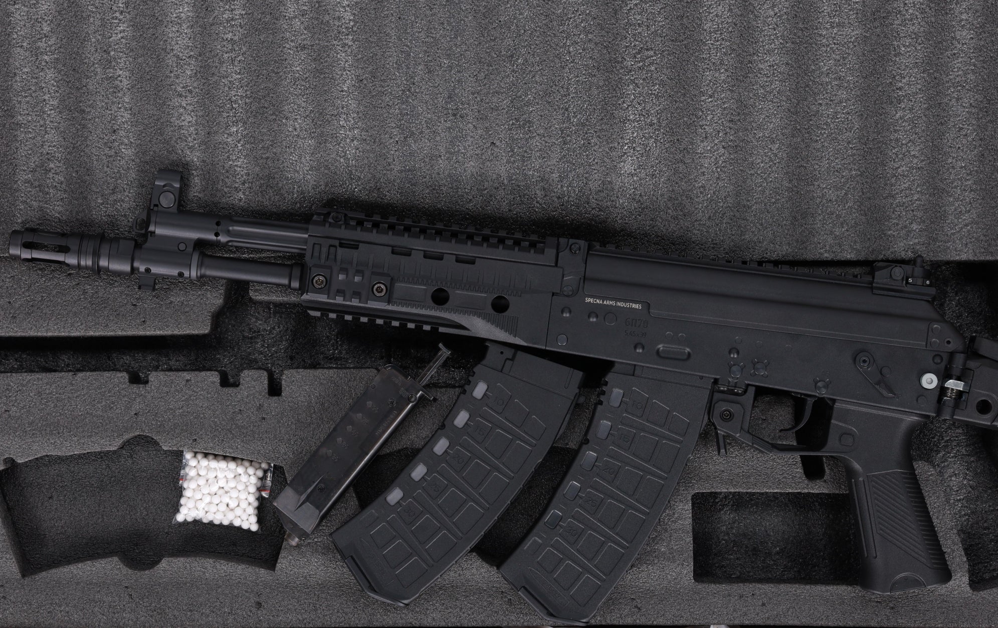 Specna Arms AK SA-J21 FLEX AEG Assault Rifle - Black-9