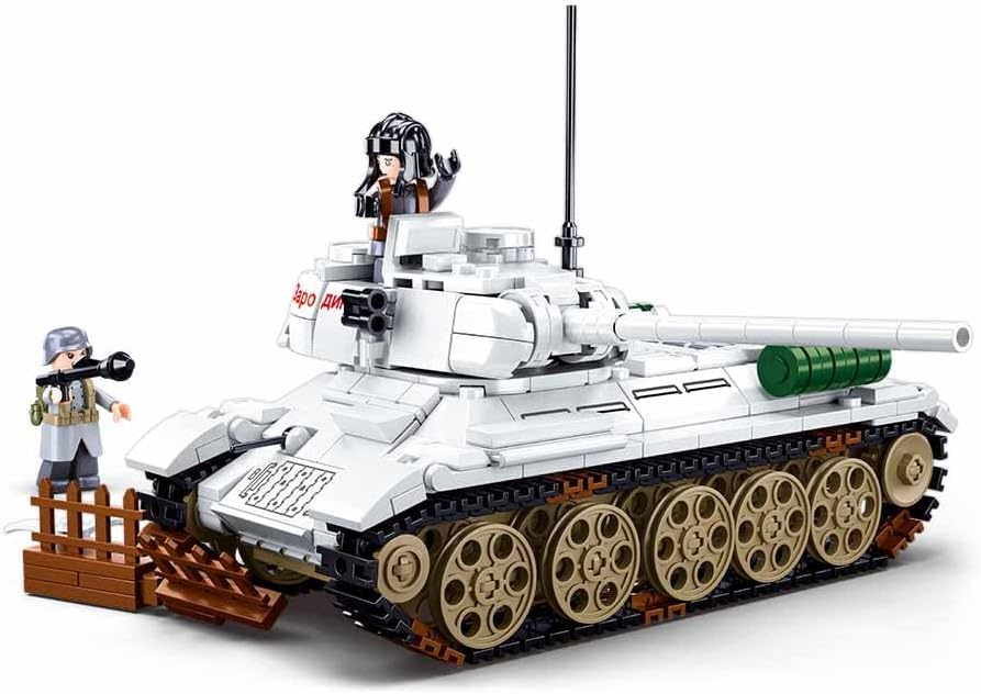 WWII Soviet T34 white - B0978