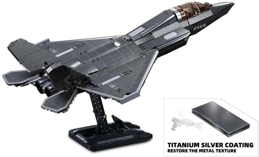 J-35S Stealth Aircraft Metal Coated - B1186