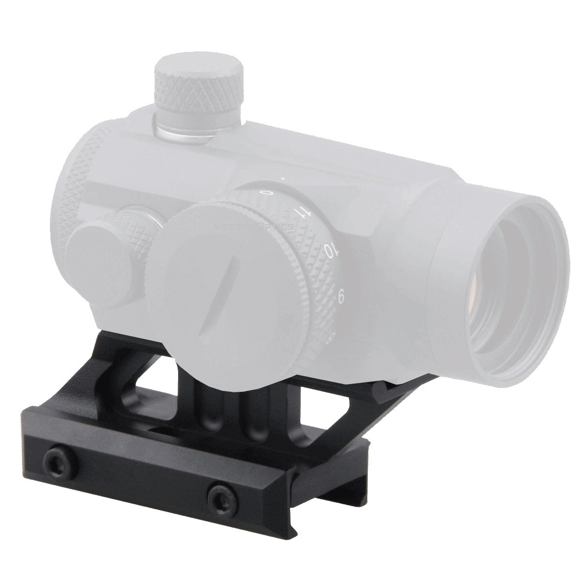 VO 0.83" Profile CANTILEVER T1 / Maverick RIS Riser Mount - Black