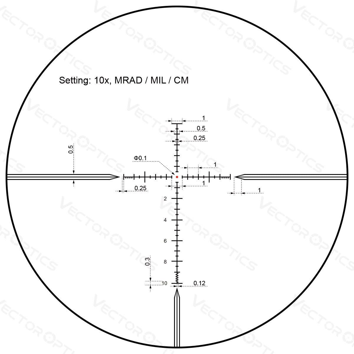Scope TAURUS 4-16x44 HD SFP