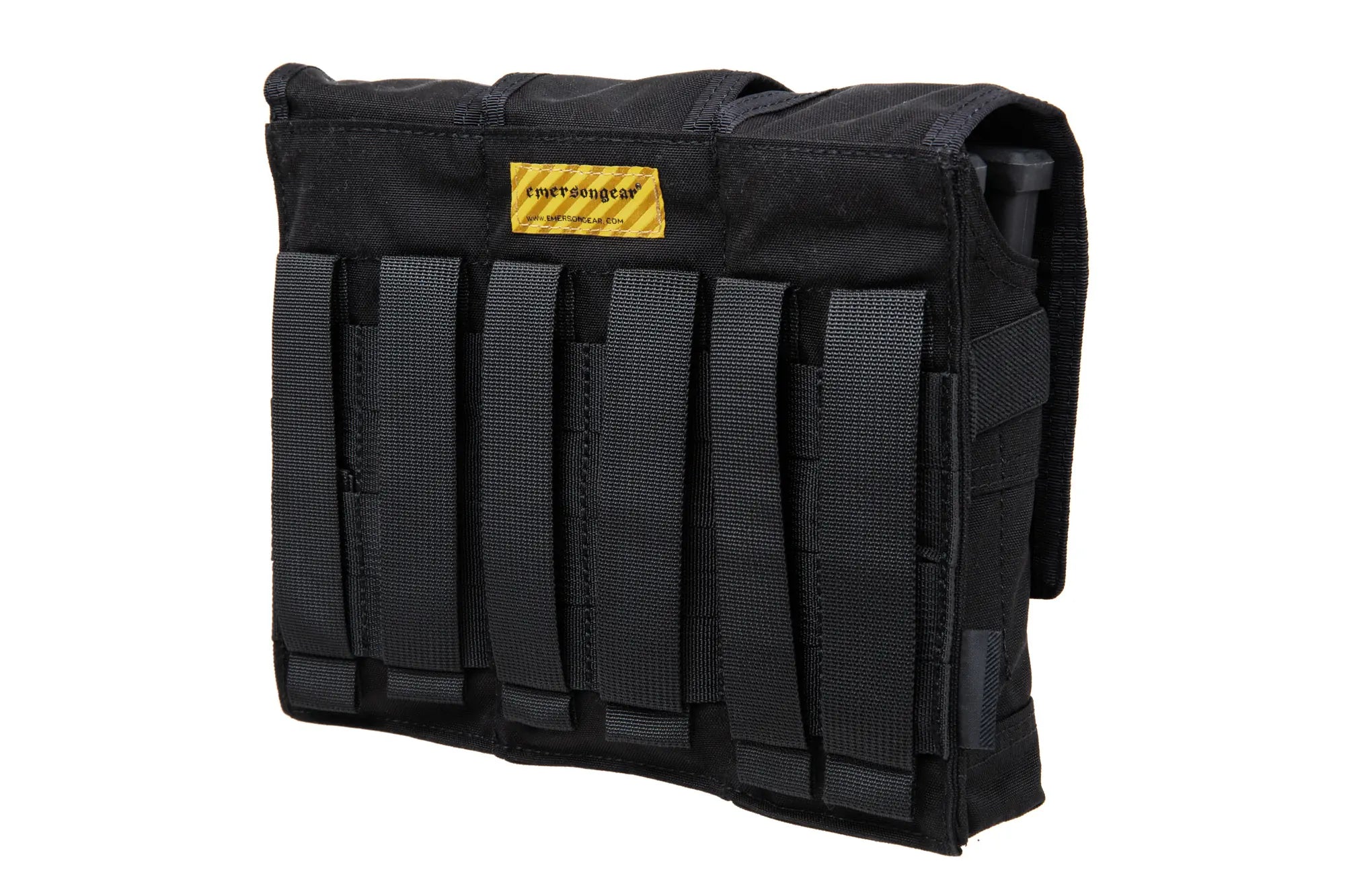 Triple lockable 7.62mm magazine pouch Emerson Gear Black-2