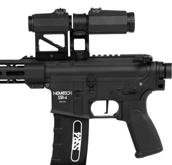 Novritsch High Riser Mount for Red Dot V3 / MAVERICK - Black