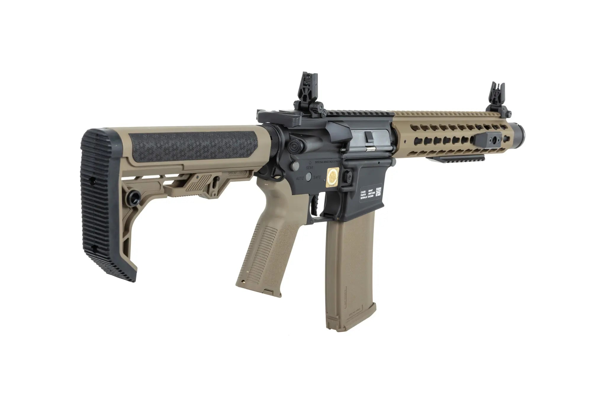 RRA SA-P07 PRIME HAL ETU Light Ops Stock Airsoft Replica High Torque Half-Tan Version