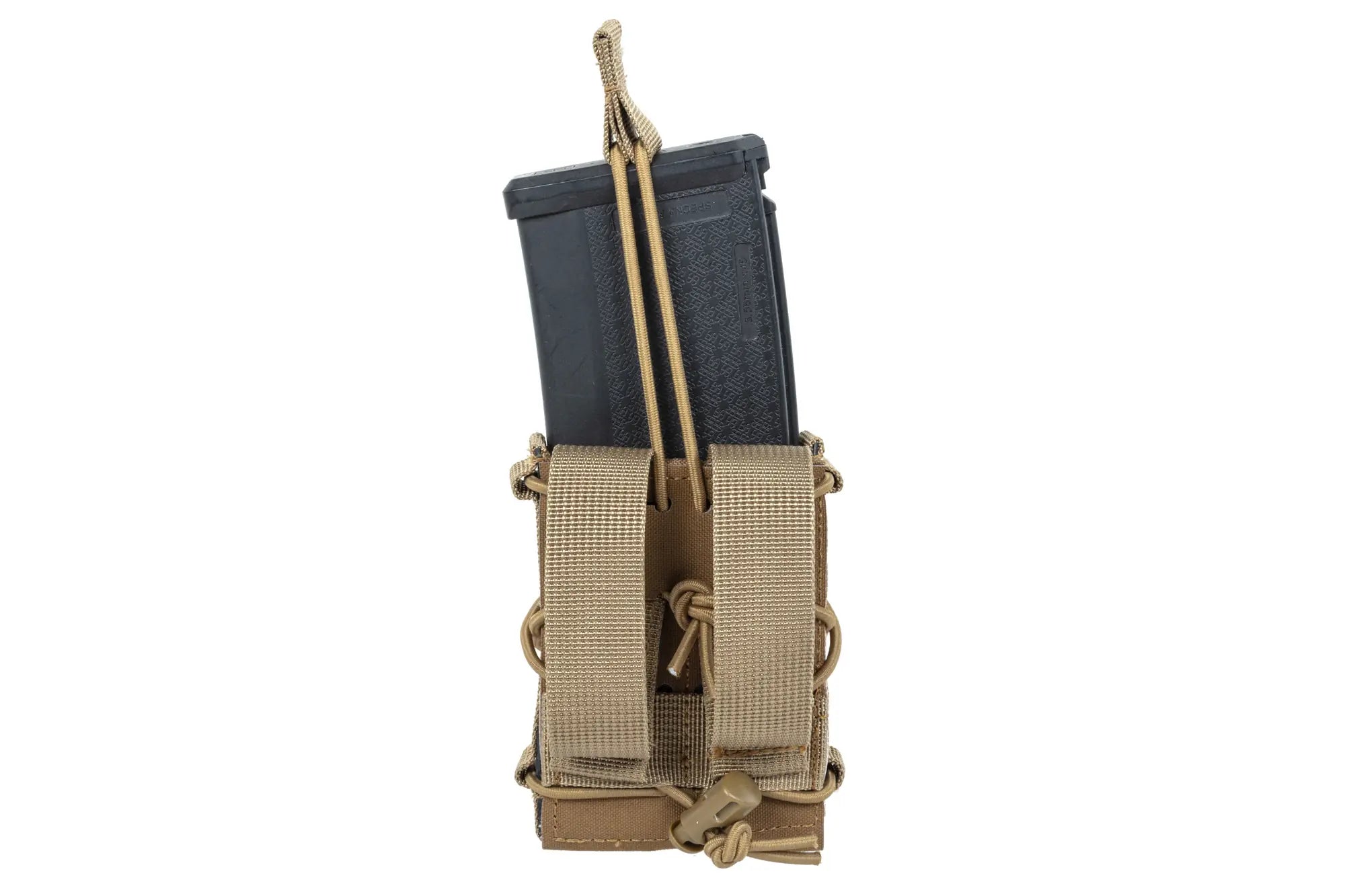 Single open type loader Tactical for rifle magazines -Tan