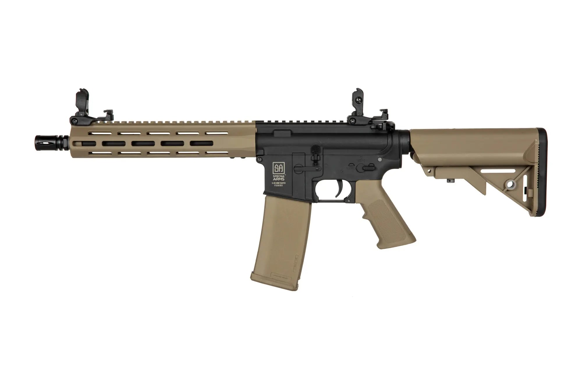 M4 airsoft SA-F03 FLEX GATE X-ASR 1.14 Joule Half-Tan ASG Rifle