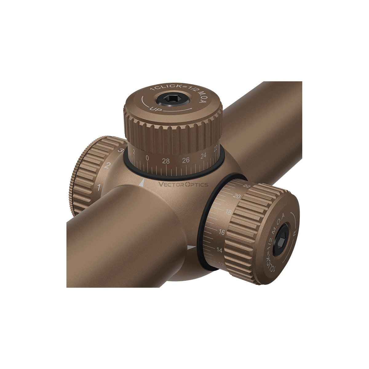 FORESTER 1-5x24 SFP Gen2 LPVO scope Coyote