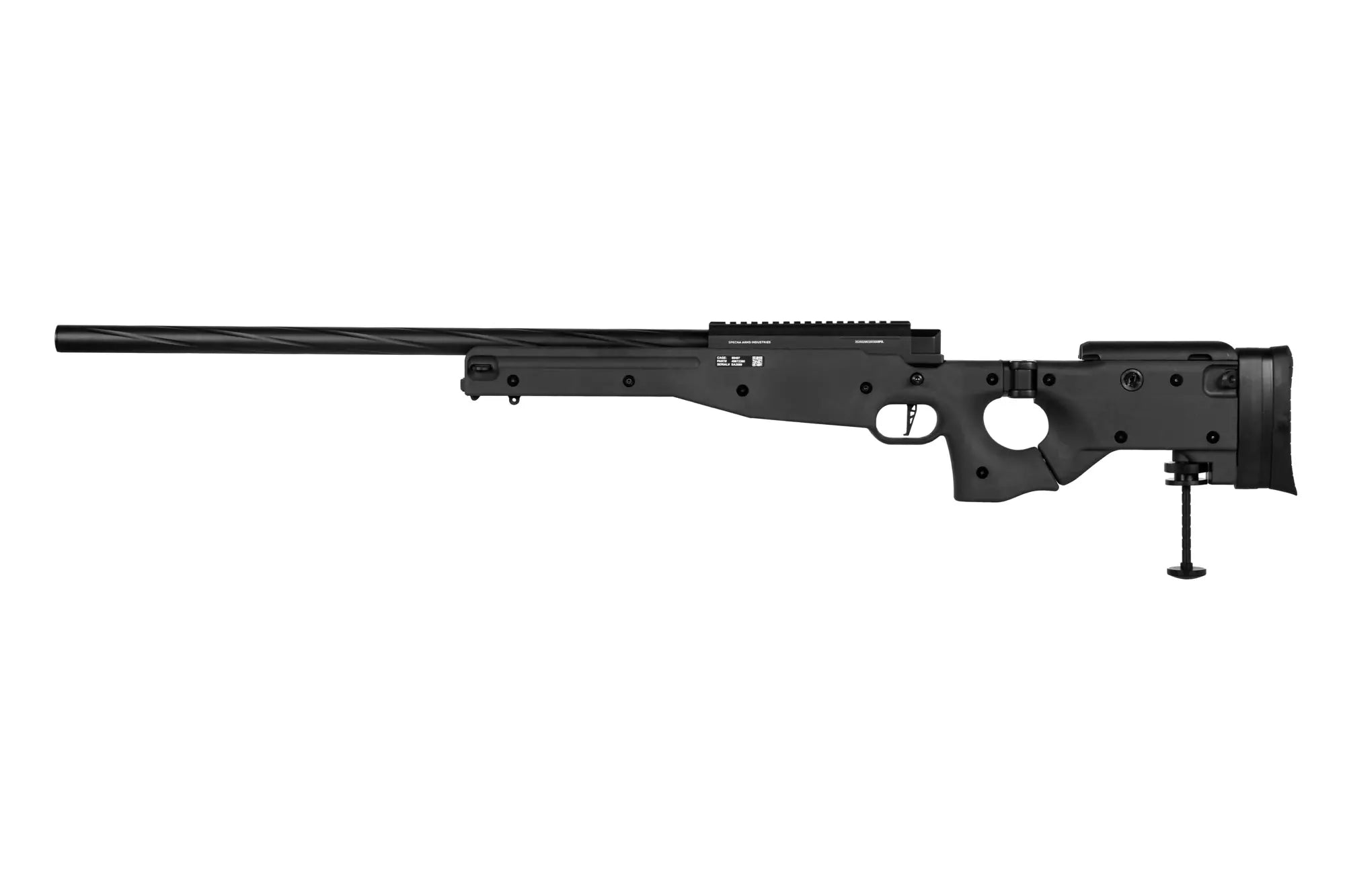 metal gear solid scharfschützengewehr Specna Arms 500+ FPS Airsoft-Scharfschützengewehr SA-S14 Schwarz