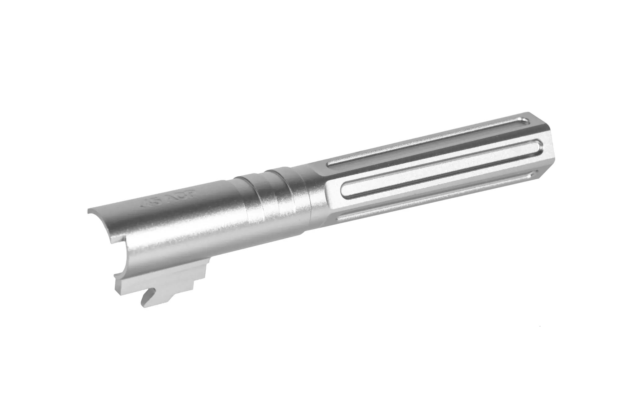 Aluminium outer barrel LA Capa Customs HEXCUT for TM Hi-Capa 5.1 replica Silver