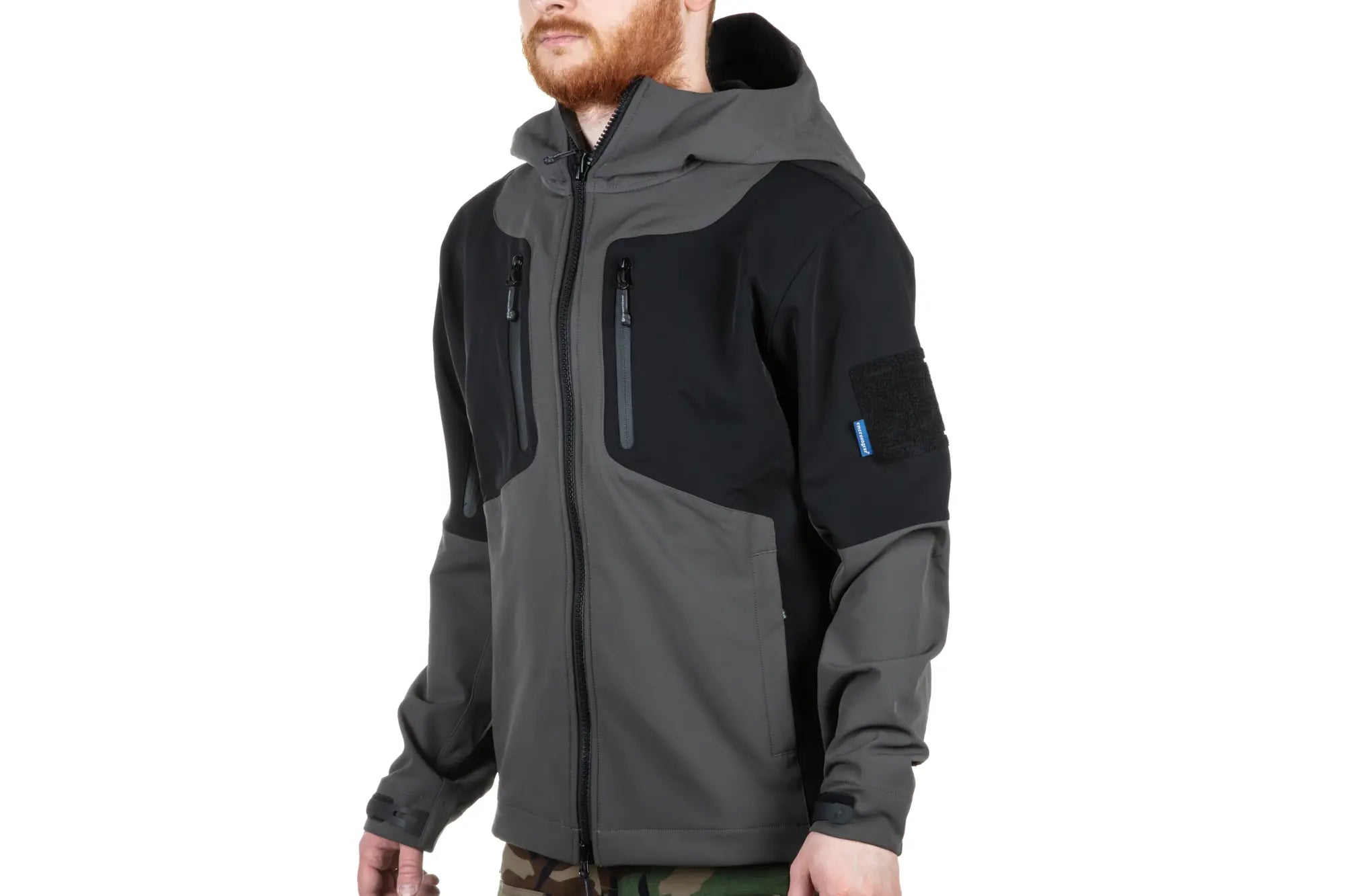 Emerson Gear Blue Label 'Spinosaurus' Softshell Jacket Grey-2