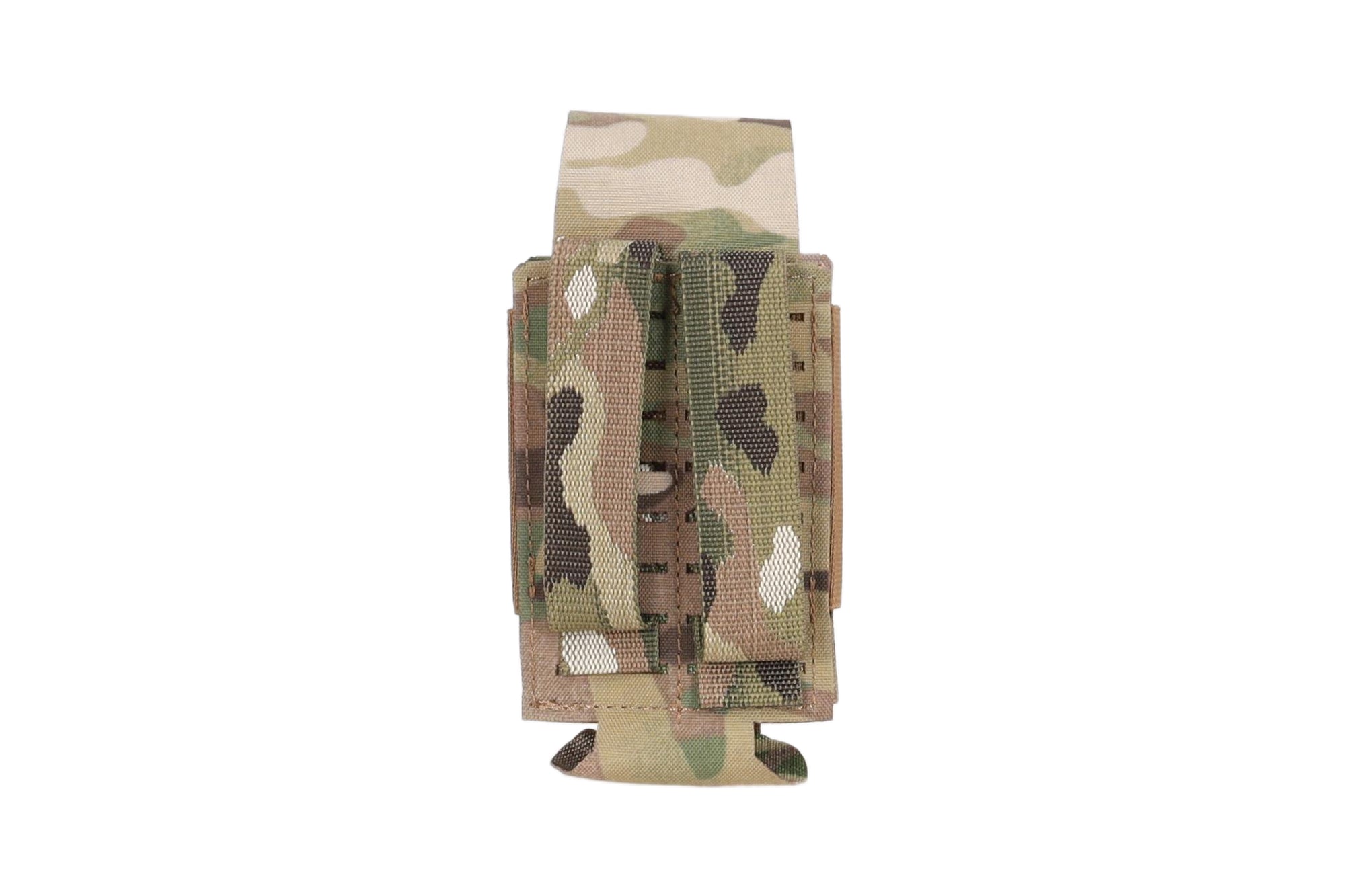 SaTac Grenade Pouch MC With CORUND 500D, Elastic Sides, Velcro Flap, MOLLE Compatible