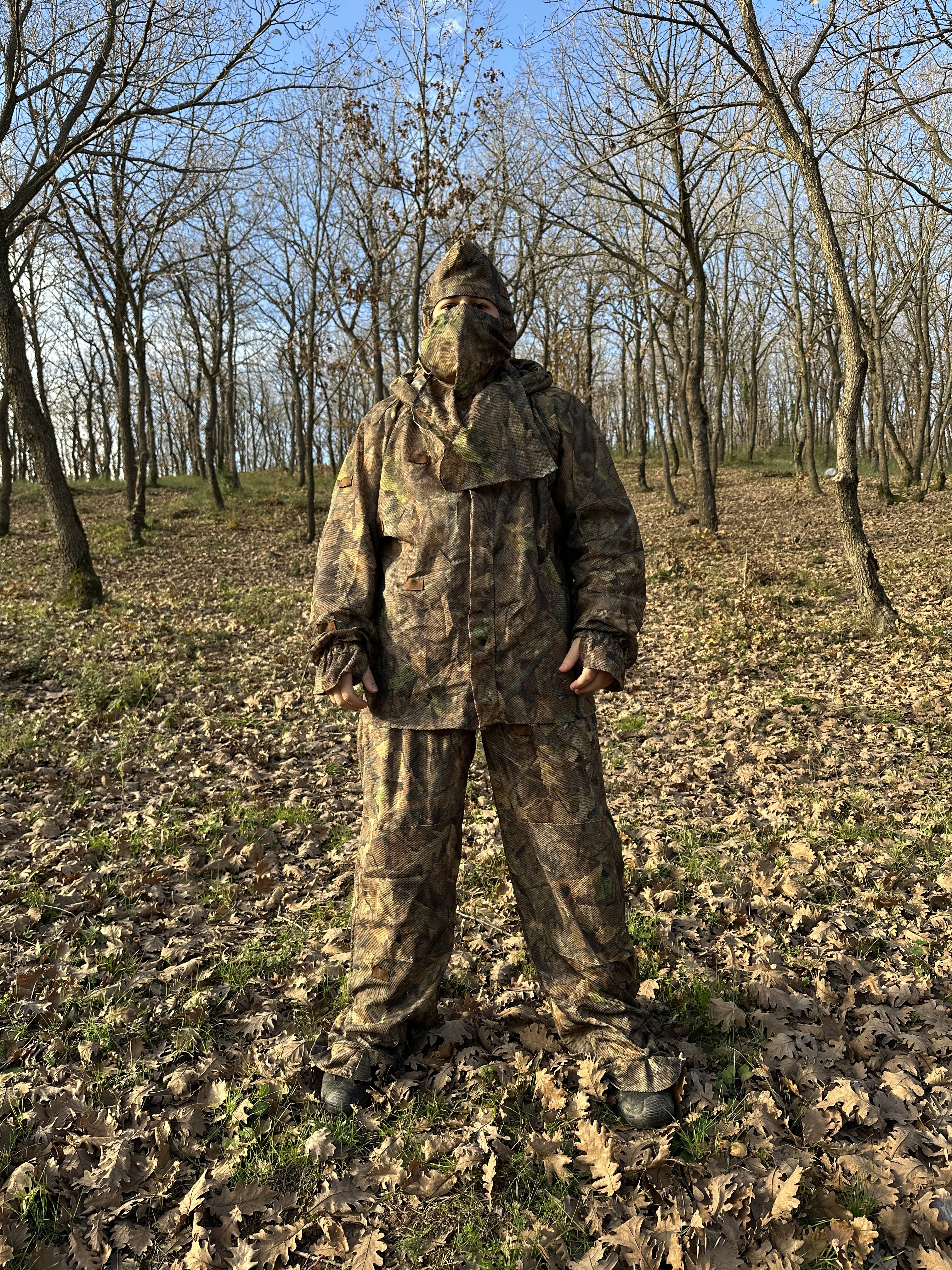 KMCS Complete Ghillie Suit for Crafting - Woodland Floor