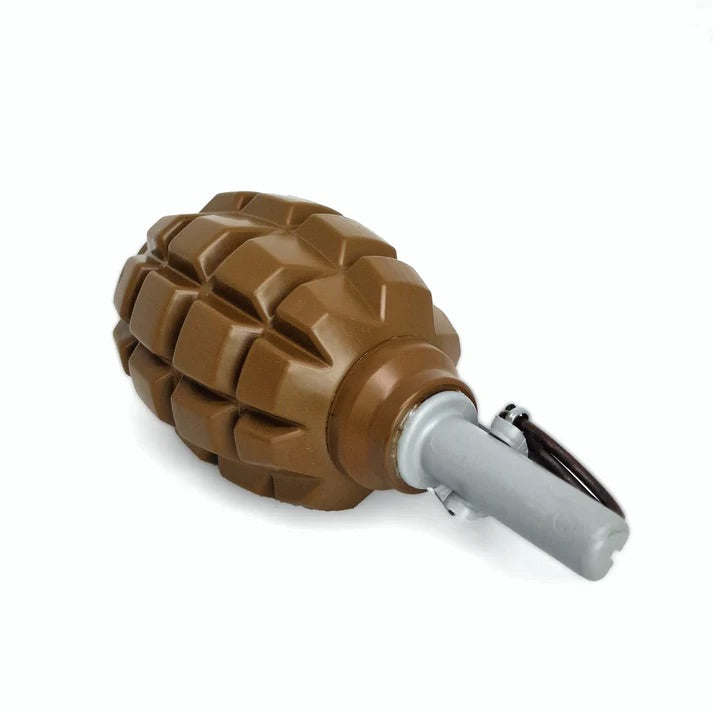 PYROSOFT 8x Pyro-F1G Airsoft Hand Grenade (Peas) - Brown