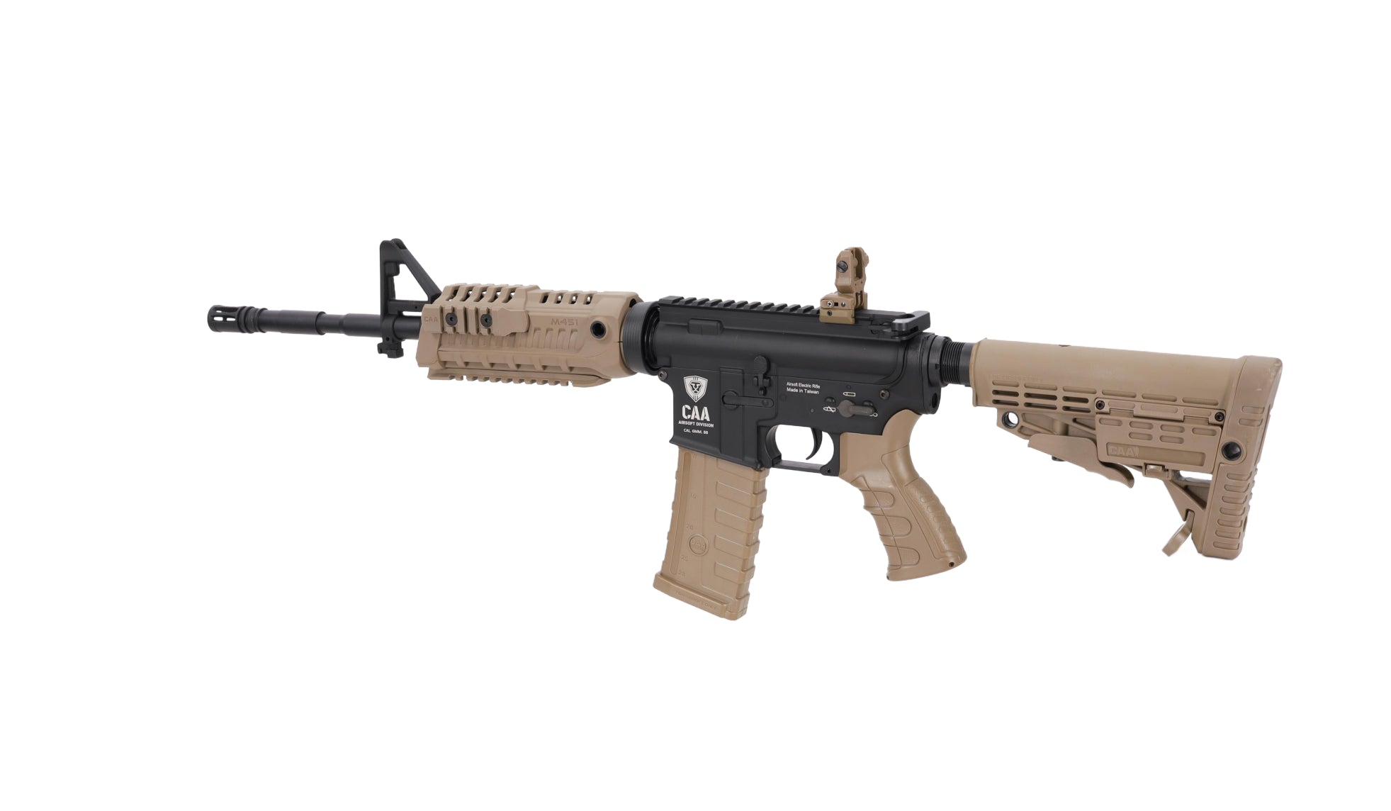 CAA M4 Advance Series Airsoft Rifle Dark Earth
