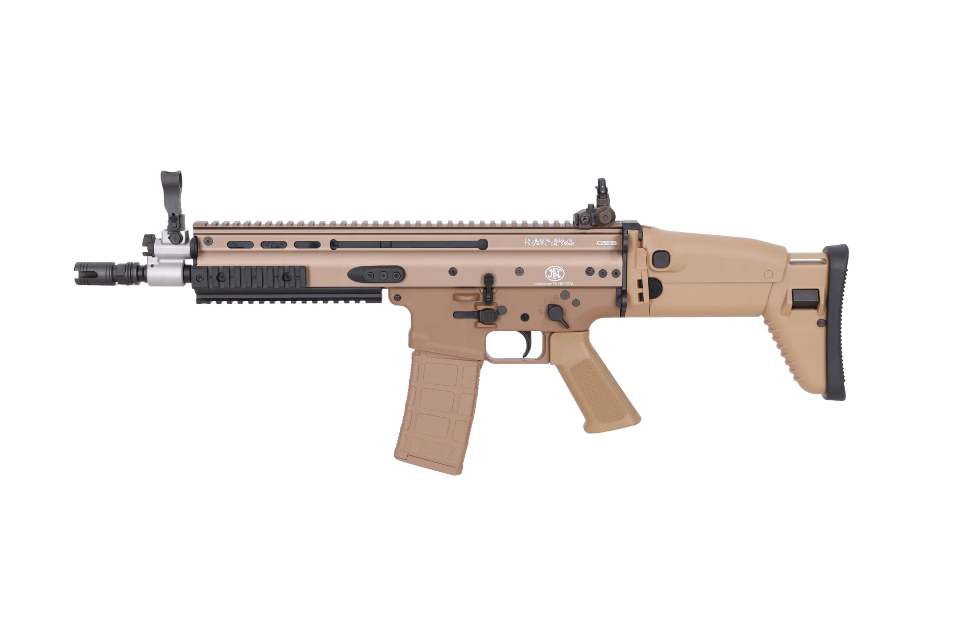 GBBR Guns Modify x FN Herstal SCAR-L MK2 Level 2 Tan airsoft Carbine-6