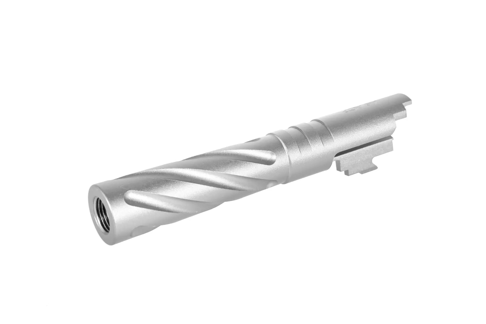 Aluminium outer barrel LA Capa Customs TORNADO for TM Hi-Capa 4.3 replica Silver-1
