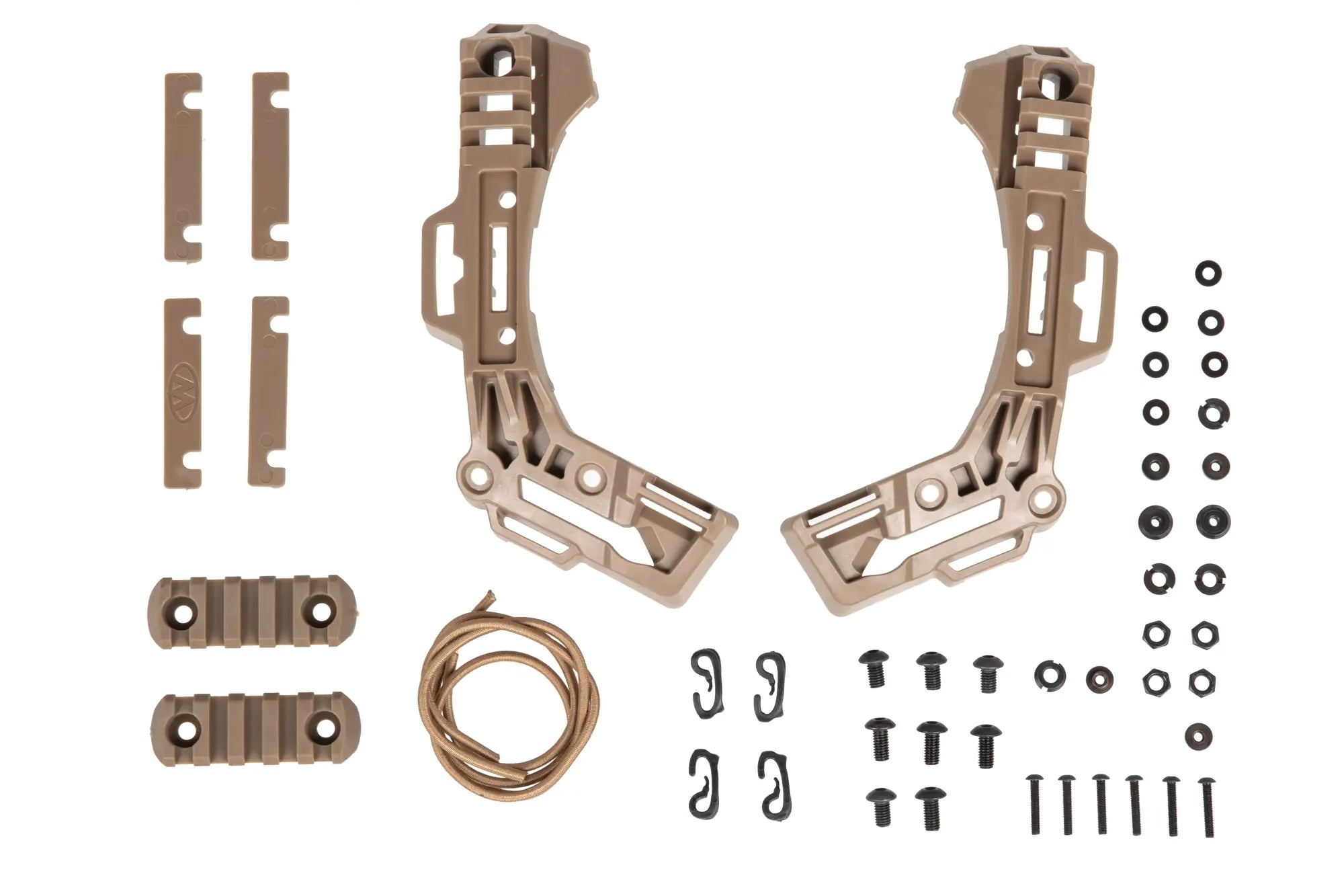 FMA Ballistic Rail 3.0 Retrofit helmet rail kit TB1392 FDE
