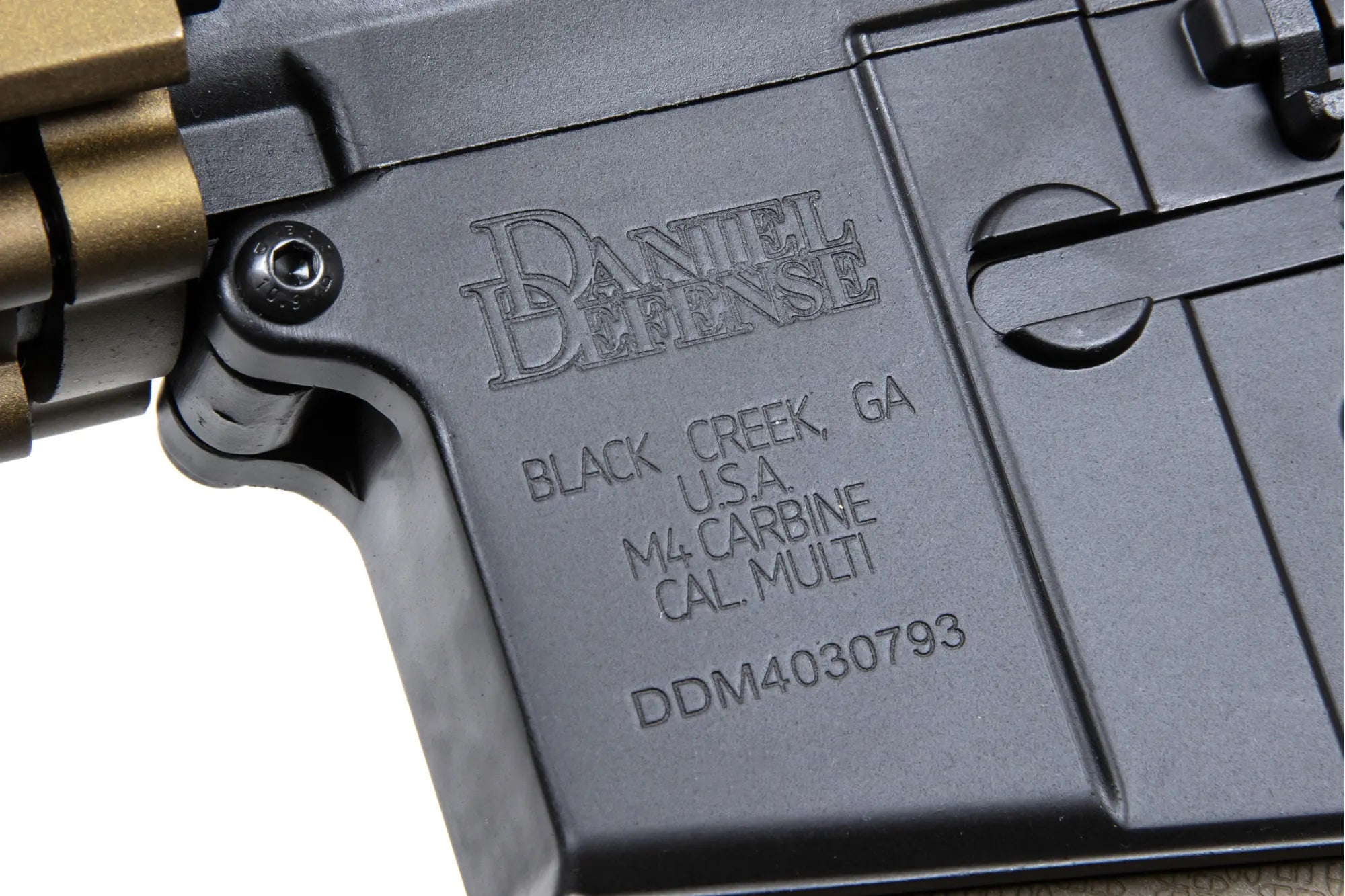 Daniel Defense M4A1 SA-E26 EDGE HAL ETU Airsoft gun, Bronze