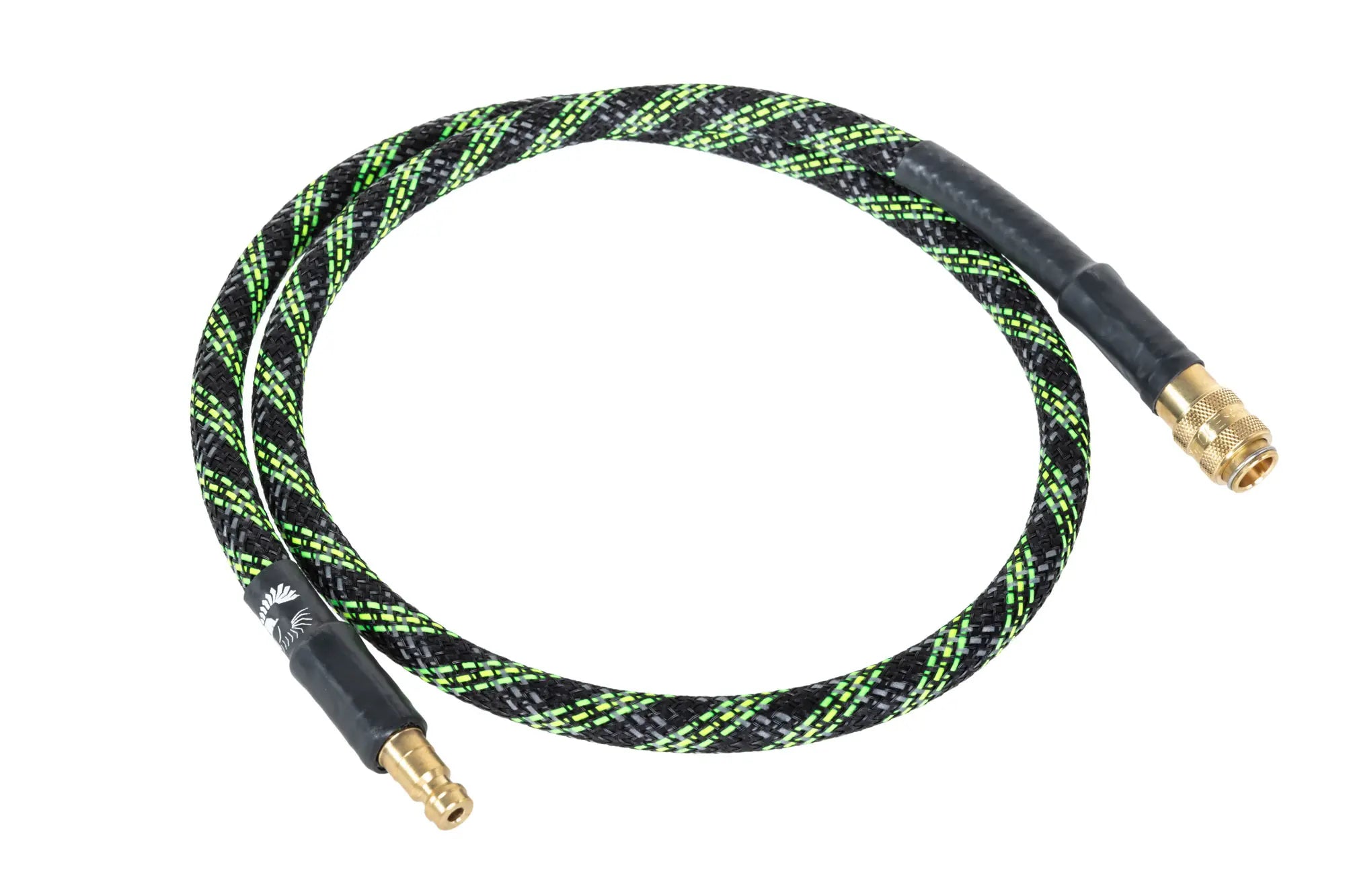 HPA hose Mancraft 36" Flex Line QD EU Wide Bore Green-1