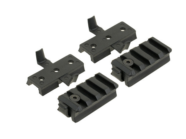 FMA RIS Rail and WING-LOC Adapter for OPS FAST / MICH Helmet - Black