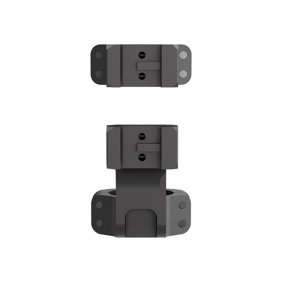 VO Cantilever 1.25 Inch Mounting Rings for 30mm Riflescope - Black