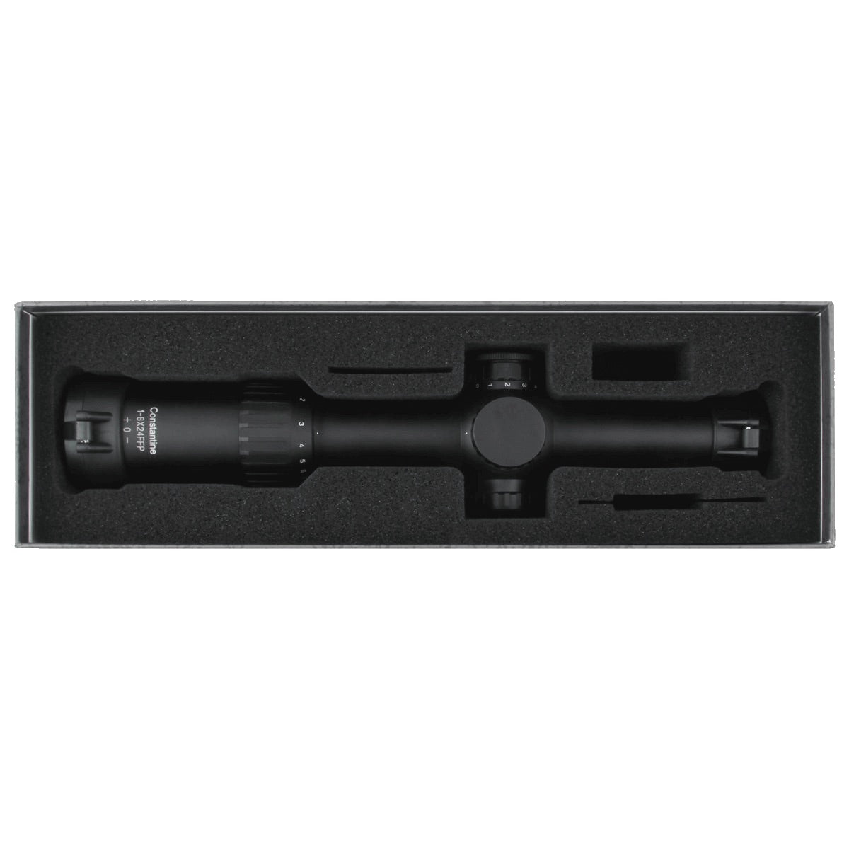 CONSTANTINE 1-8 x 24 FFP CTR LPVO Riflescope