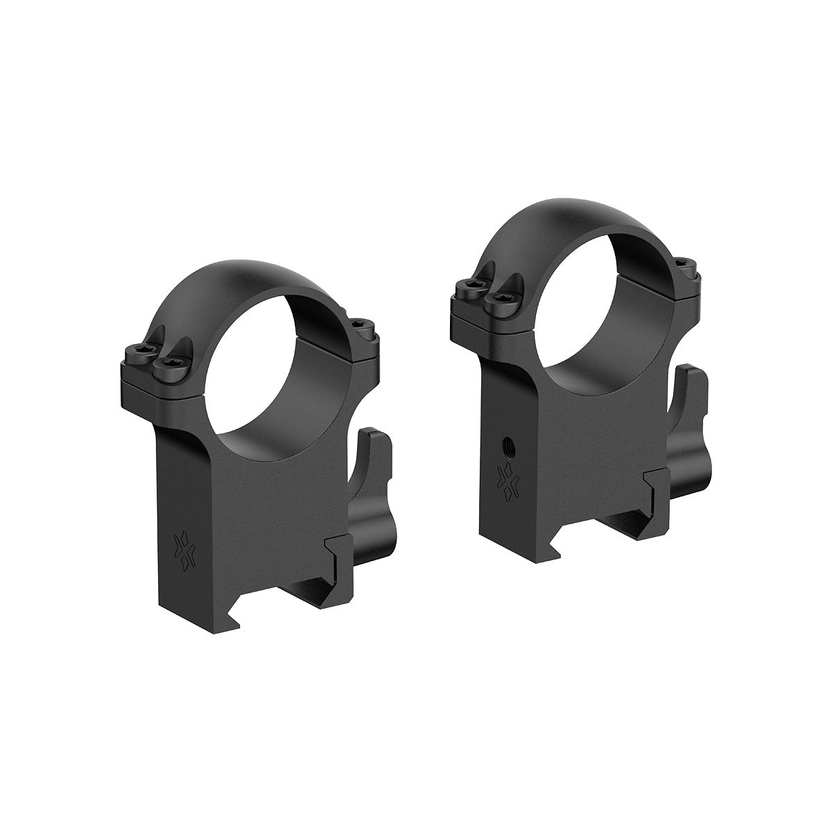 VO steel QD mounting rings 30mm, high - Black