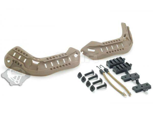 FMA MICH 2000 Helmet Guide Side Rail - Tan