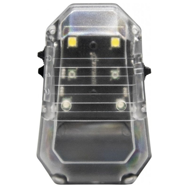 EARMOR F101 Stealth Identification Beacon, IPX8 (Green/White/IR Light) - Black