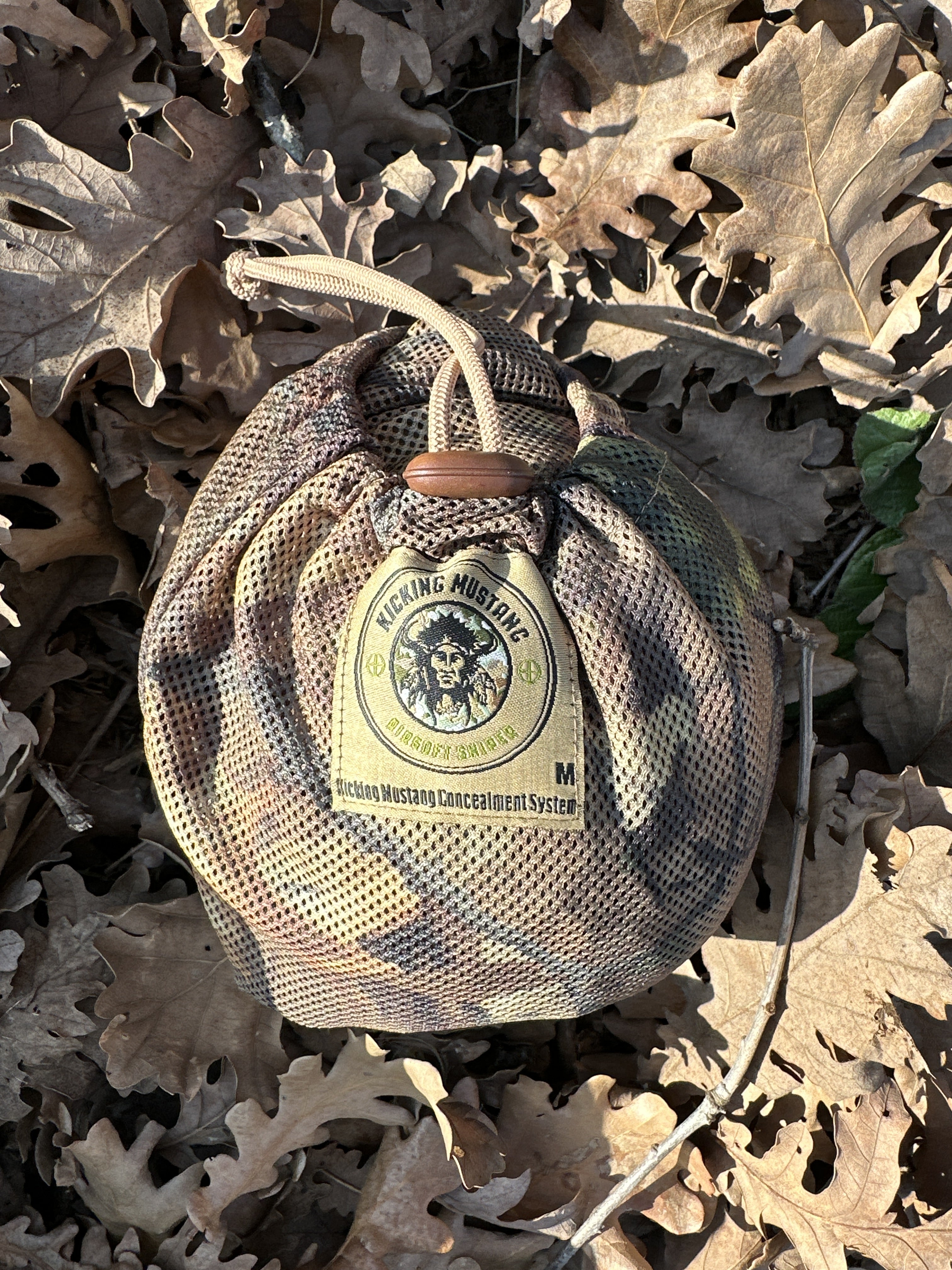 KMCS Pack cover (medium) with 3D leafs - Dark Forest