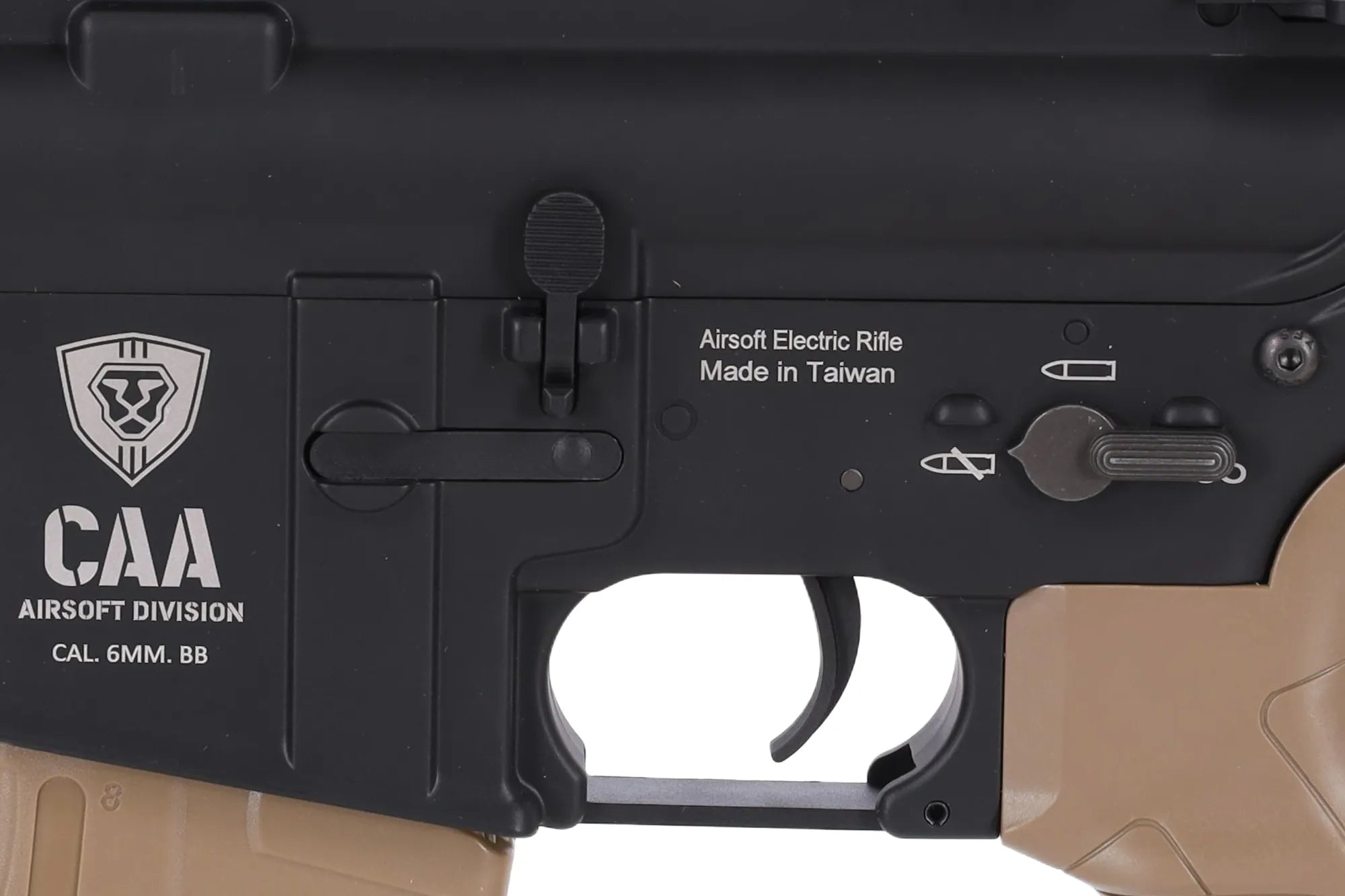 CAA M4 CQB Advance Series Airsoft Rifle Dark Earth