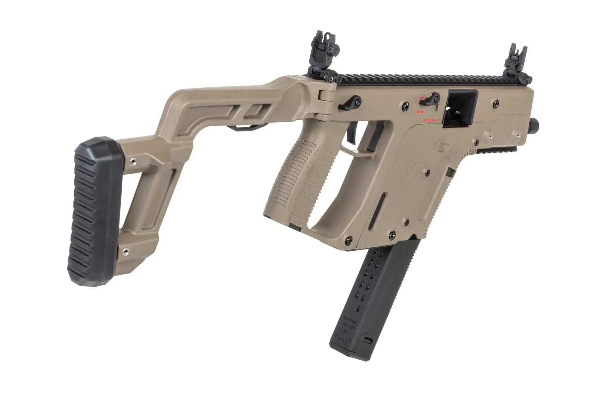 Krytac Kriss Vector GBB FDE airsoft submachine gun-3