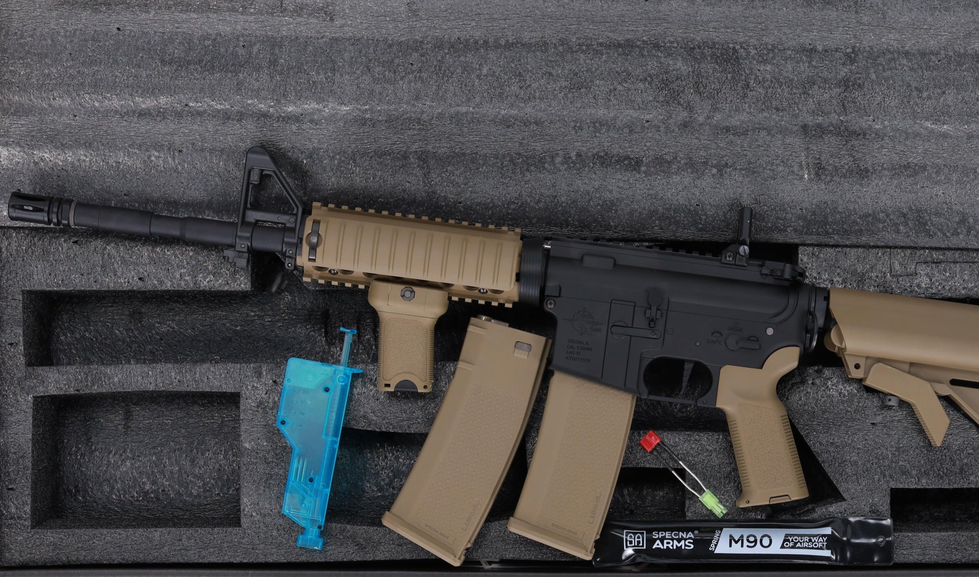 Rock River Arms M4/AR15 SA-E03 EDGE Gen.2 AEG Assault Rifle 14.5" – Half-Tan-5
