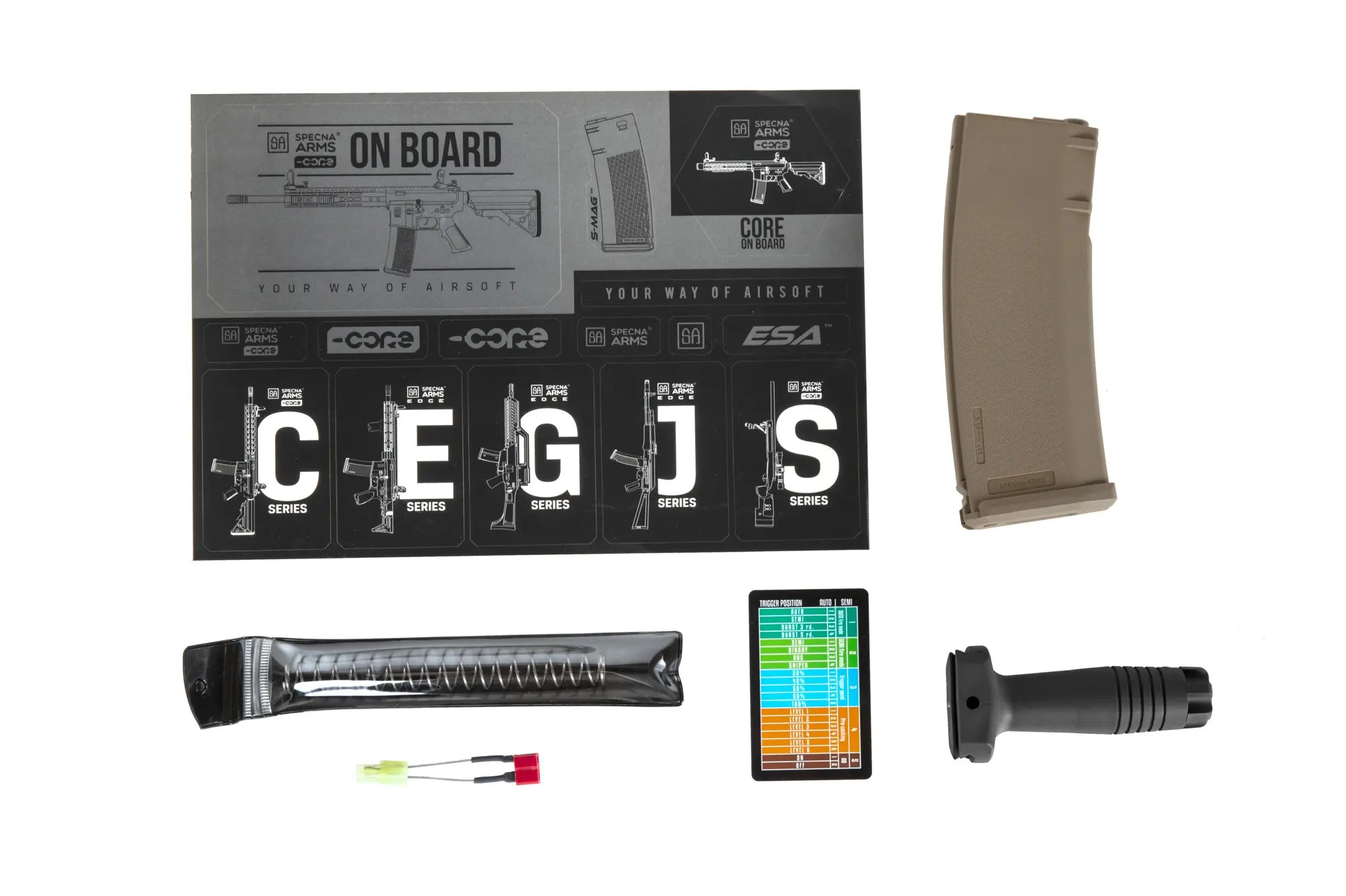 Daniel Defense SA-C19 CORE ETU | Half-Tan