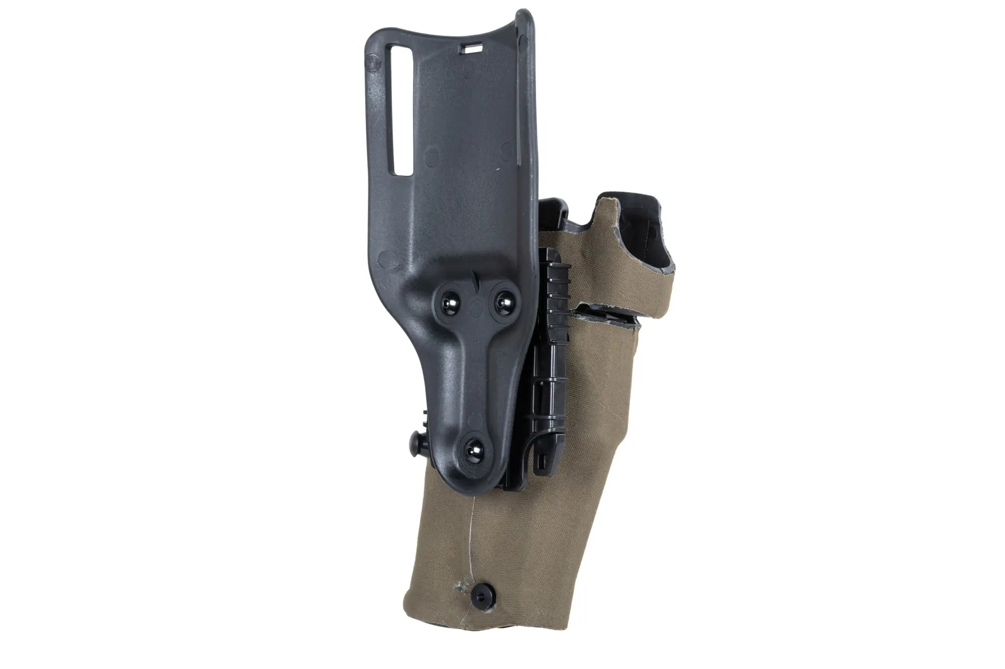 holster with adapter (left-handed) - Olive