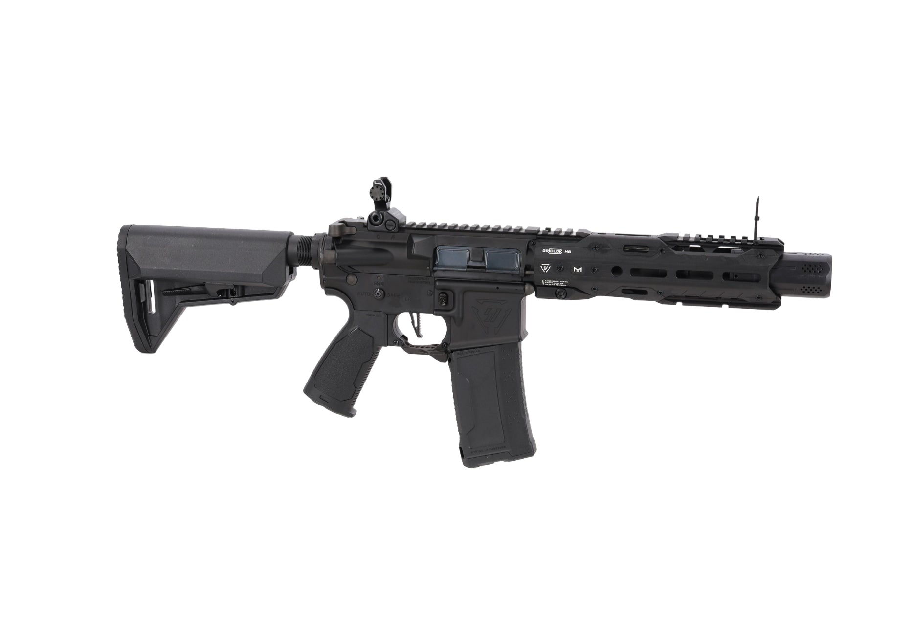 King Arms x Strike Industries Sentinel GRIDLOK® 8.5" Aster SE ETU airsoft Carbine Black-7