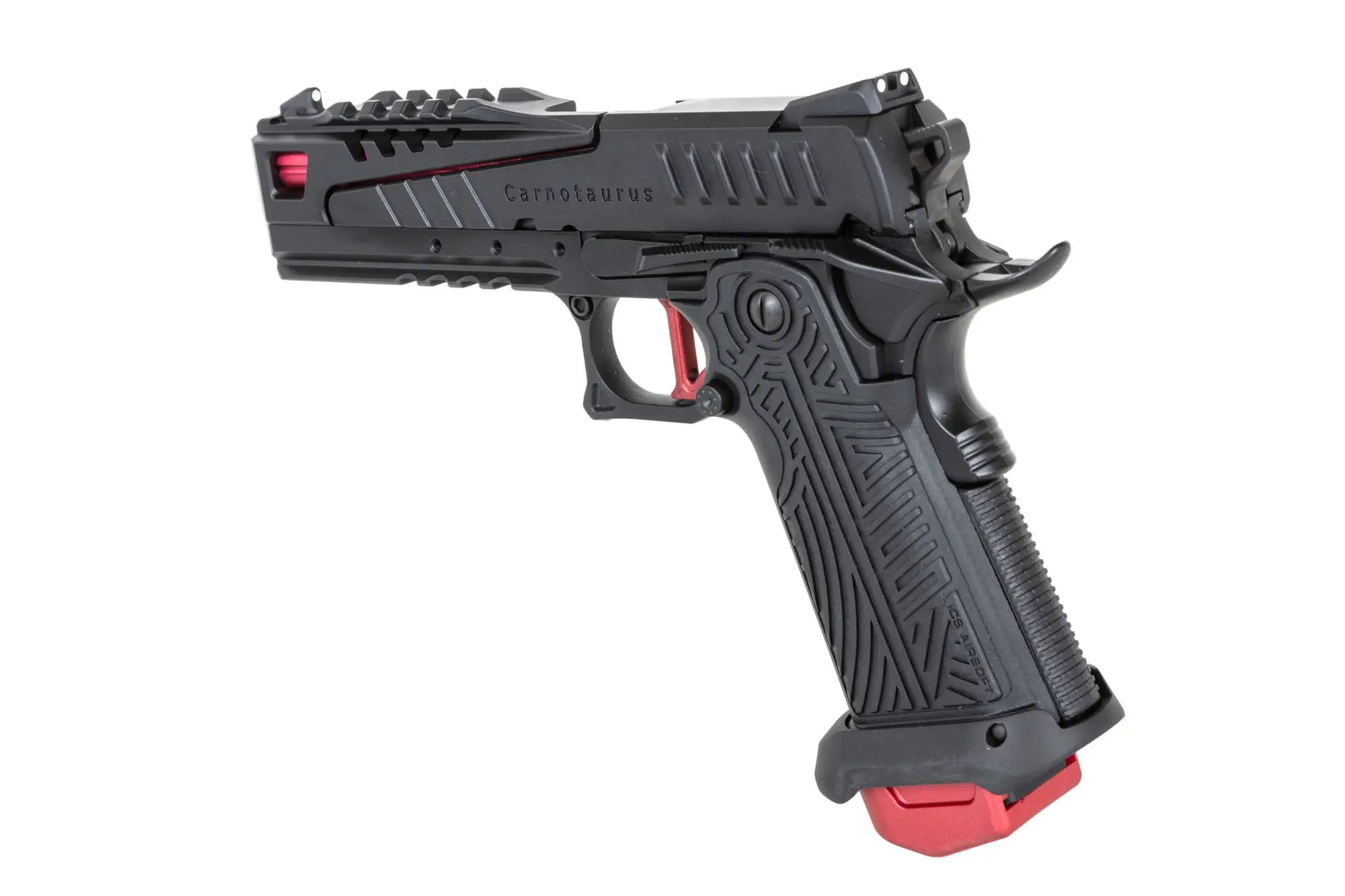 airsoft pistol Hi-Capa Carnotaurus Dual Power with CO2 magazine