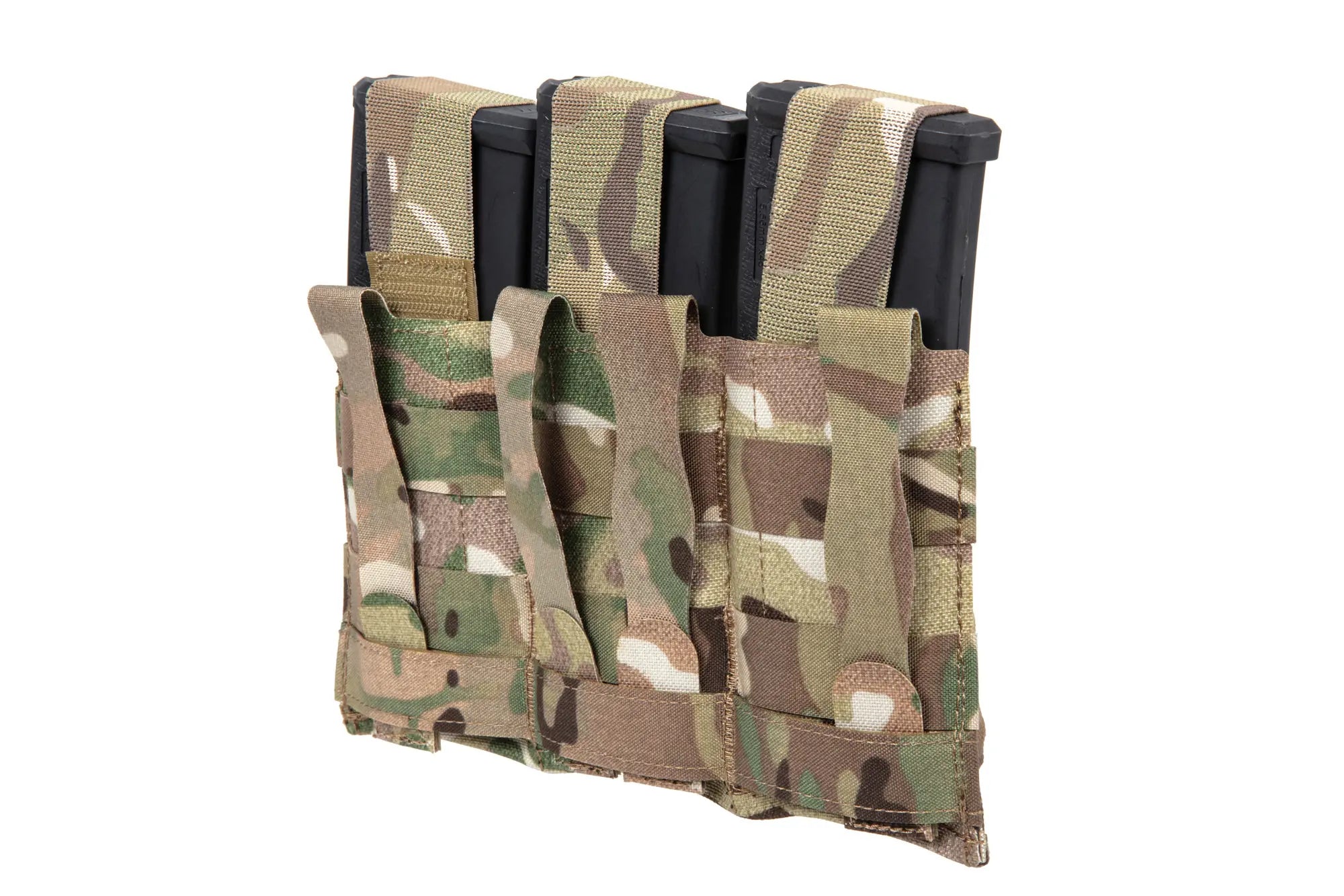Triple magazine pouch with flap - Multicam