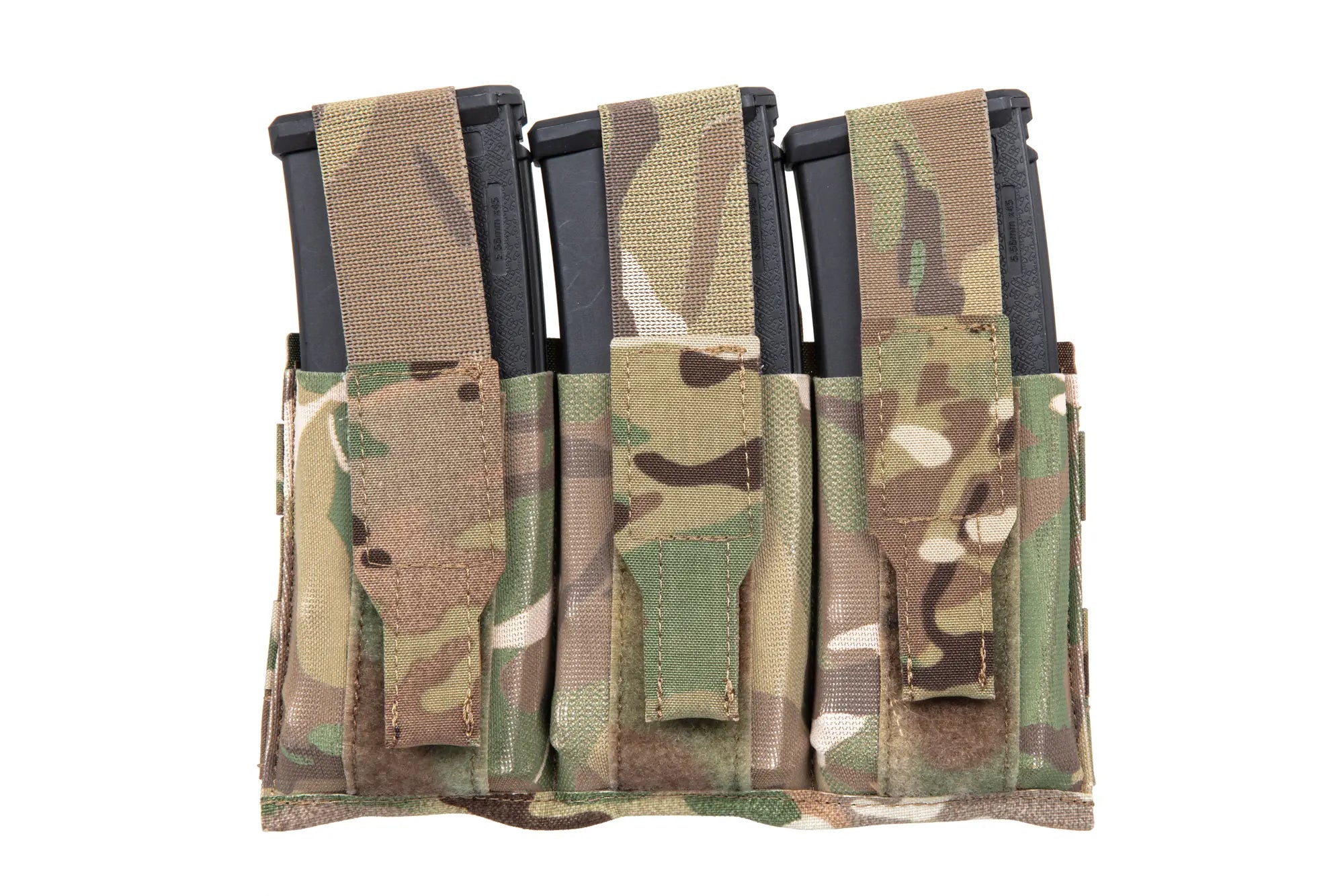 Triple magazine pouch with flap - Multicam