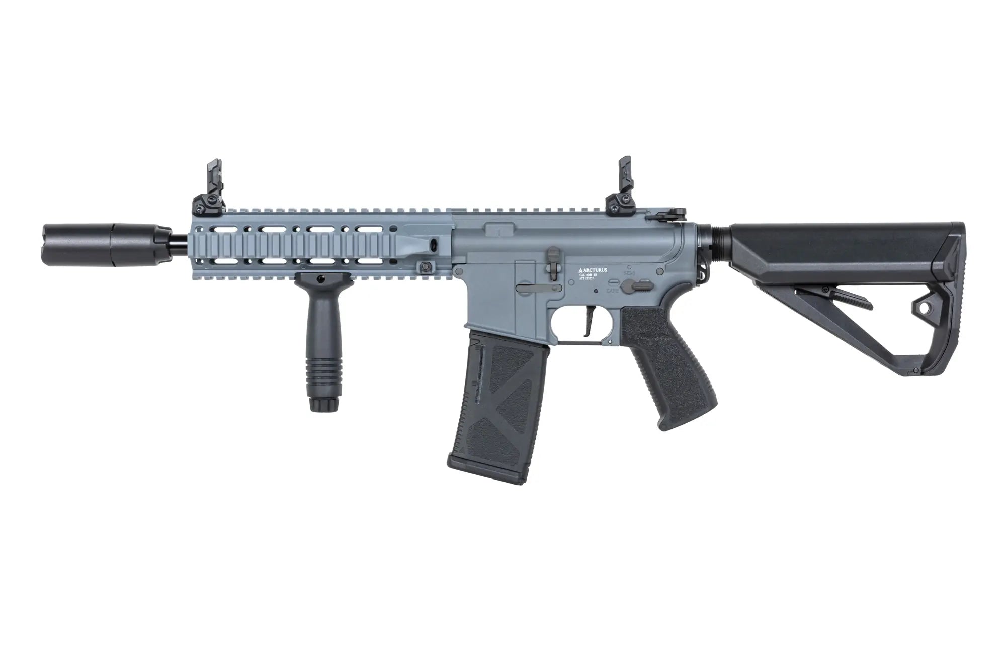 Airsoft Rifle LWT MK-II CQB 10" AEG SPORT SE Starter Pack Grey